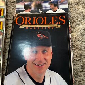 Orioles Magazine with Baseball Player Cover - 2 magazines